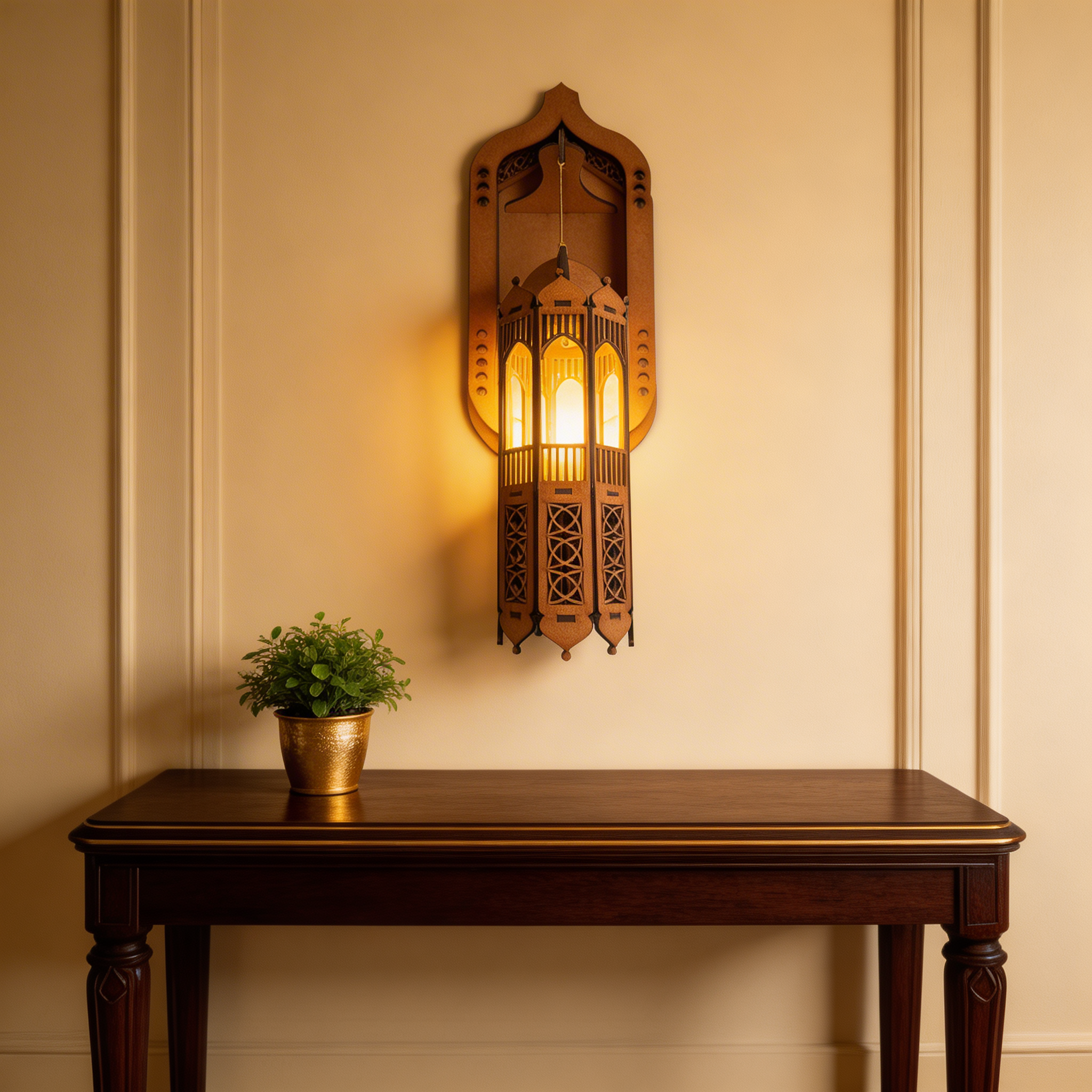 Wooden Jharokha Wall Décor