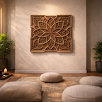 Sacred Lotus Matrix Mandala