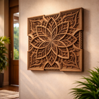 Sacred Lotus Matrix Mandala