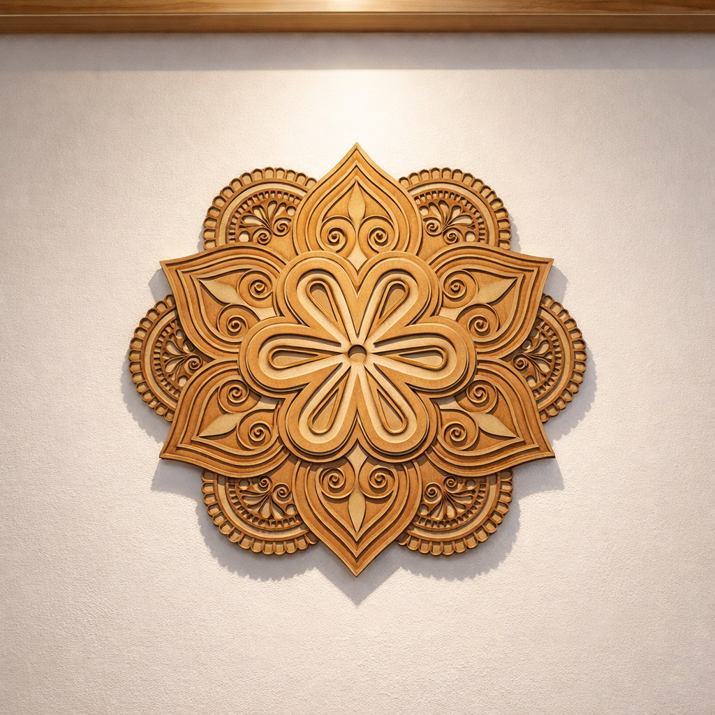 Serene Bloom Mandala
