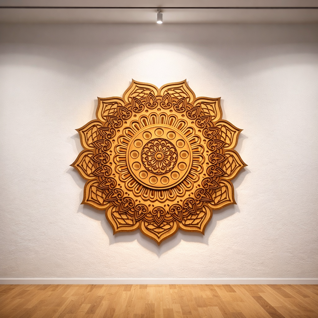 Solar Bloom Mandala
