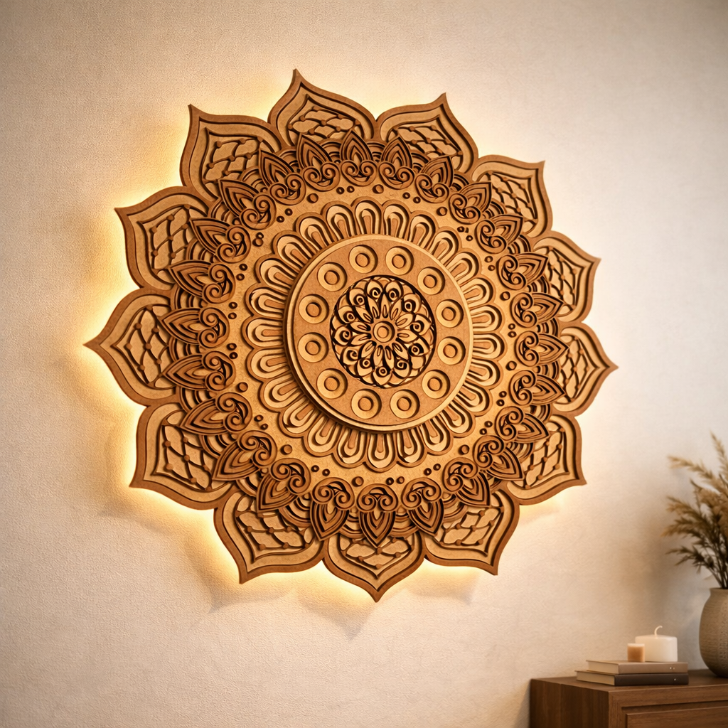 Solar Bloom Mandala