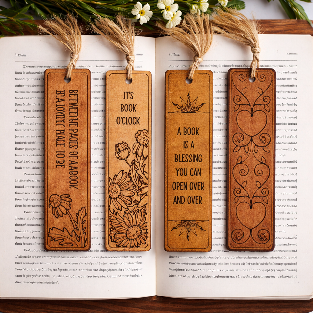 Wooden Bookmark