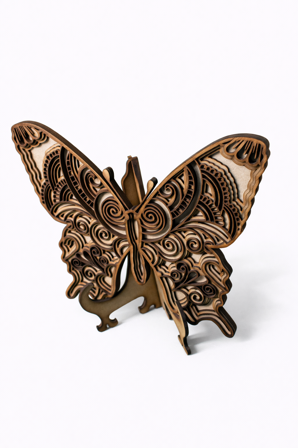 Wooden Butterfly Table Décor
