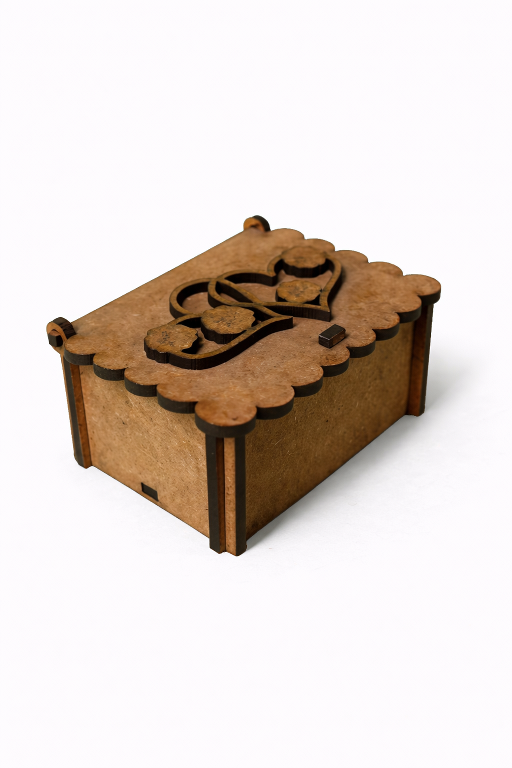 Wooden Couple Ring Box