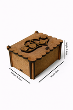 Wooden Couple Ring Box