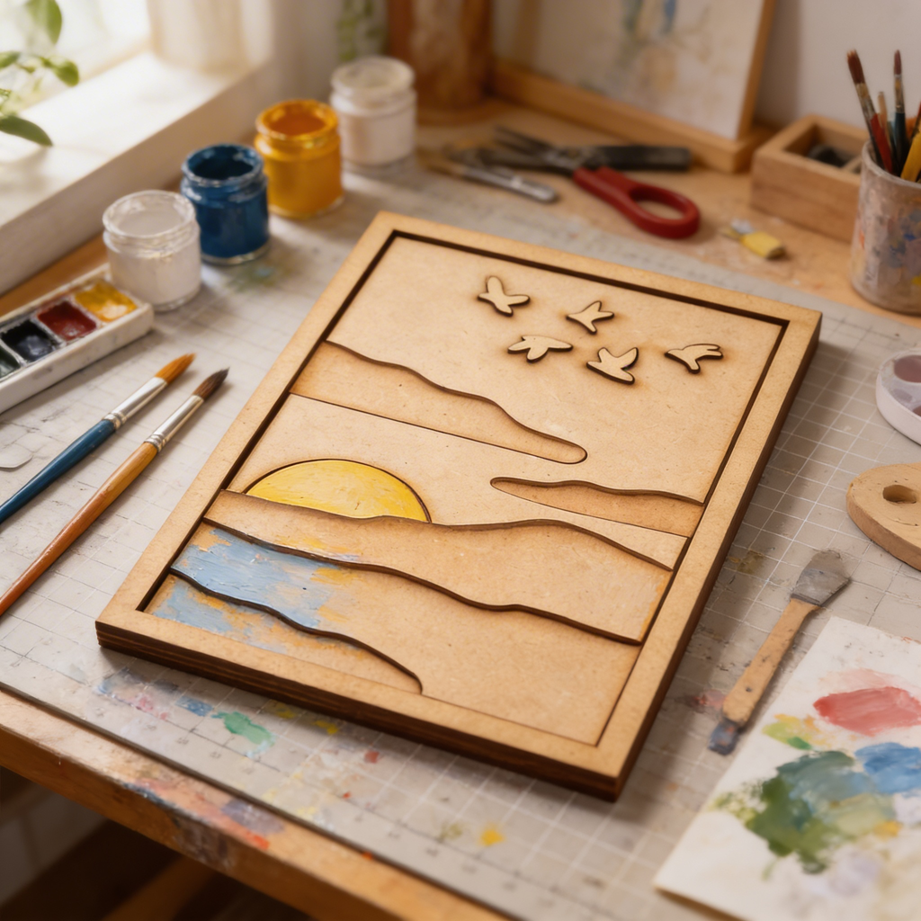 Wooden DIY Nature Wall Frame