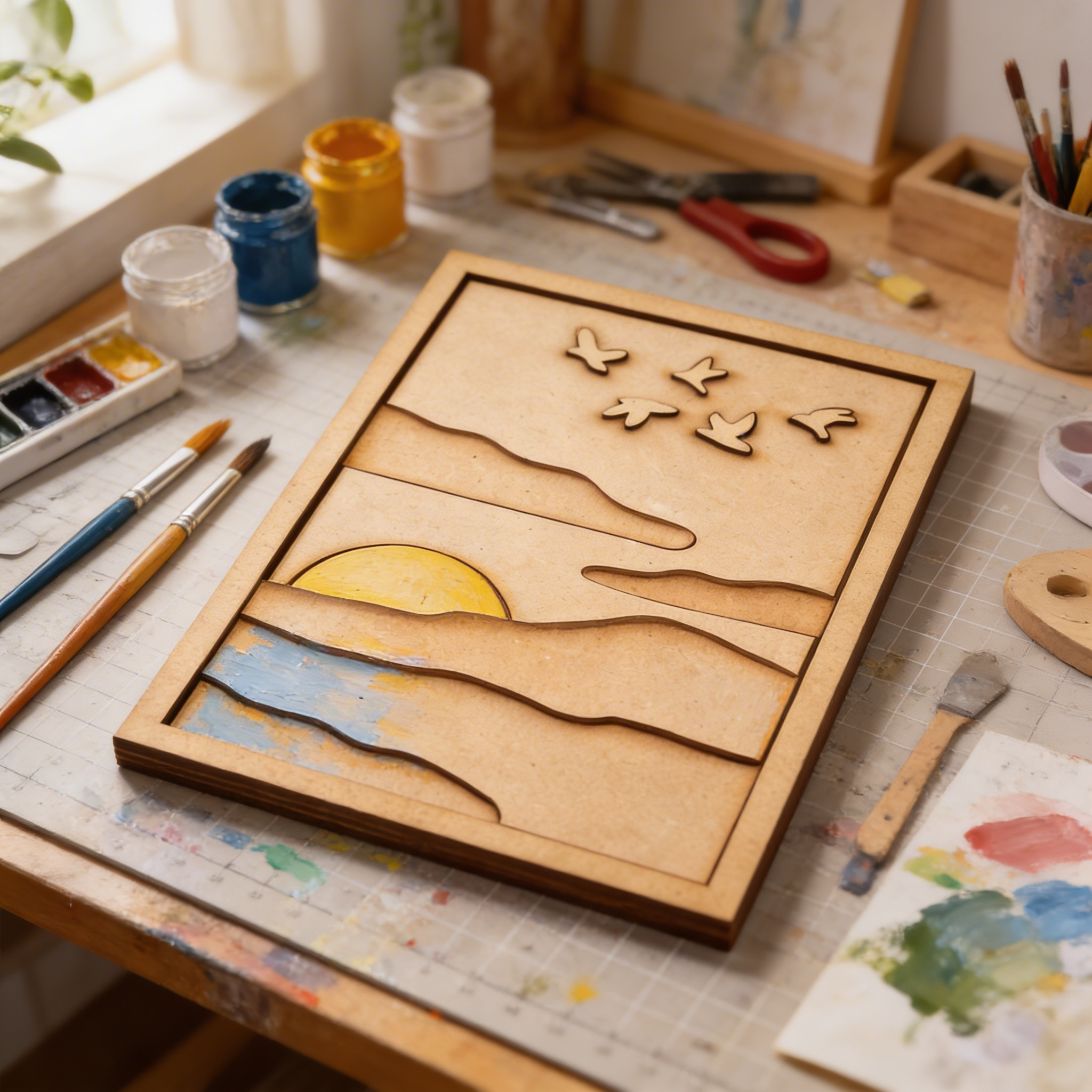 Wooden DIY Nature Wall Frame
