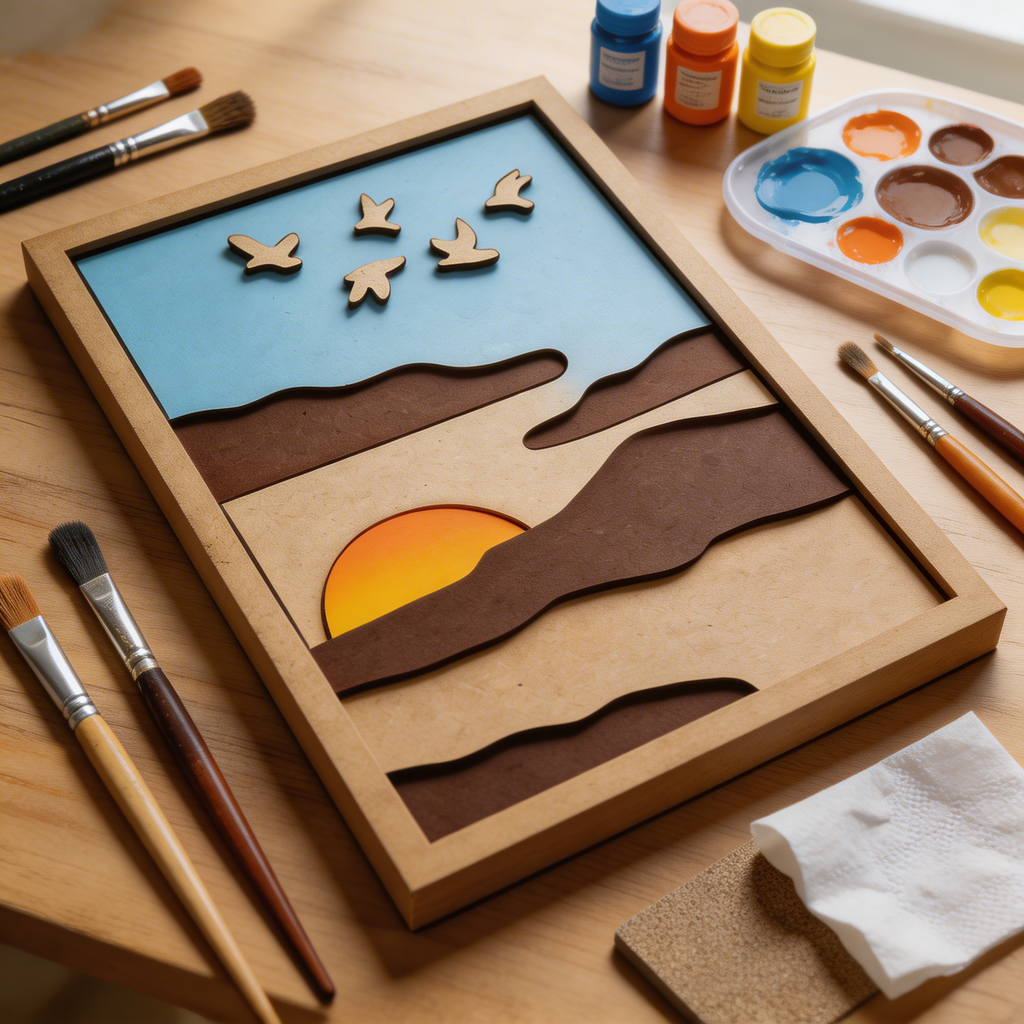 Wooden DIY Nature Wall Frame