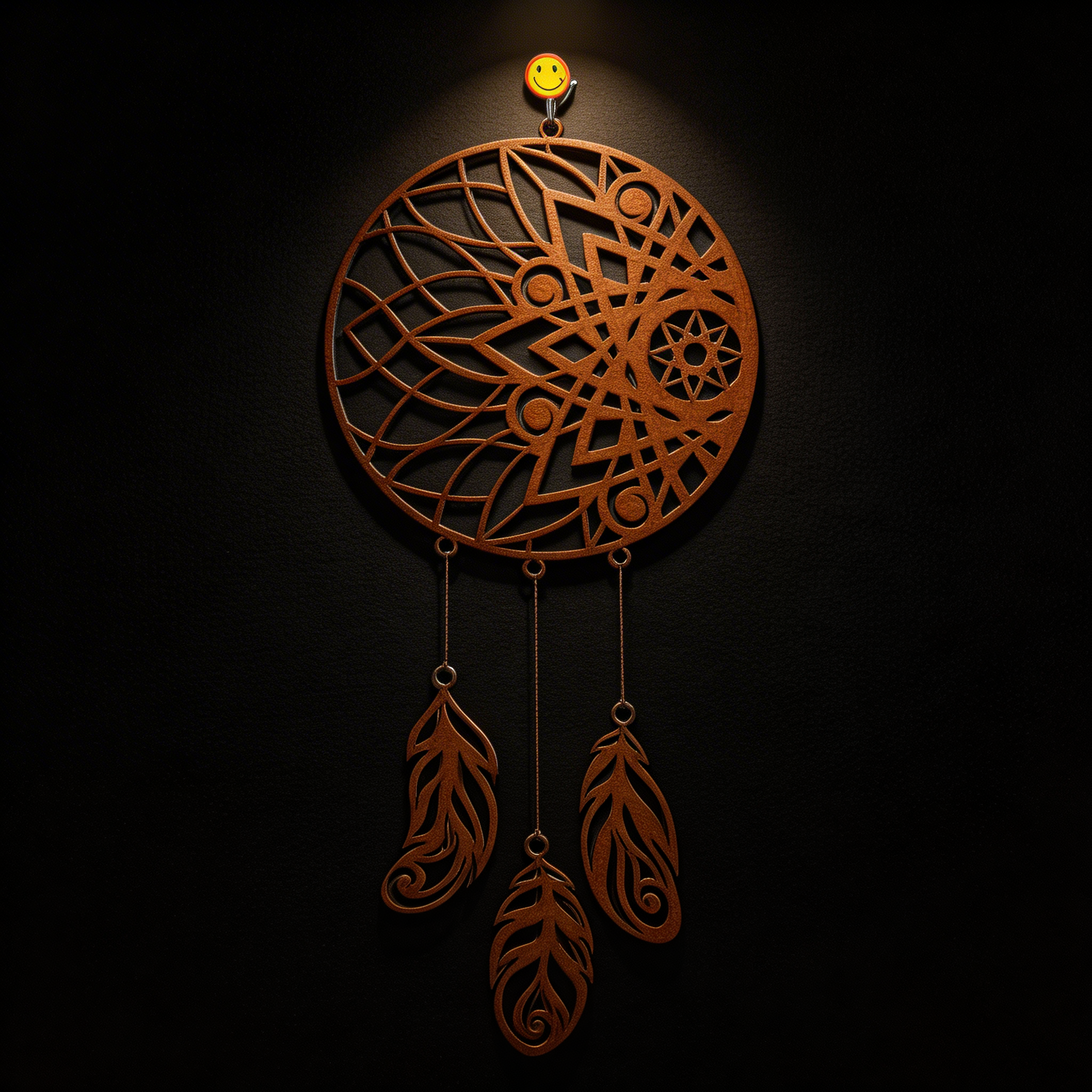 Wooden Dreamcatcher Wall Hanging