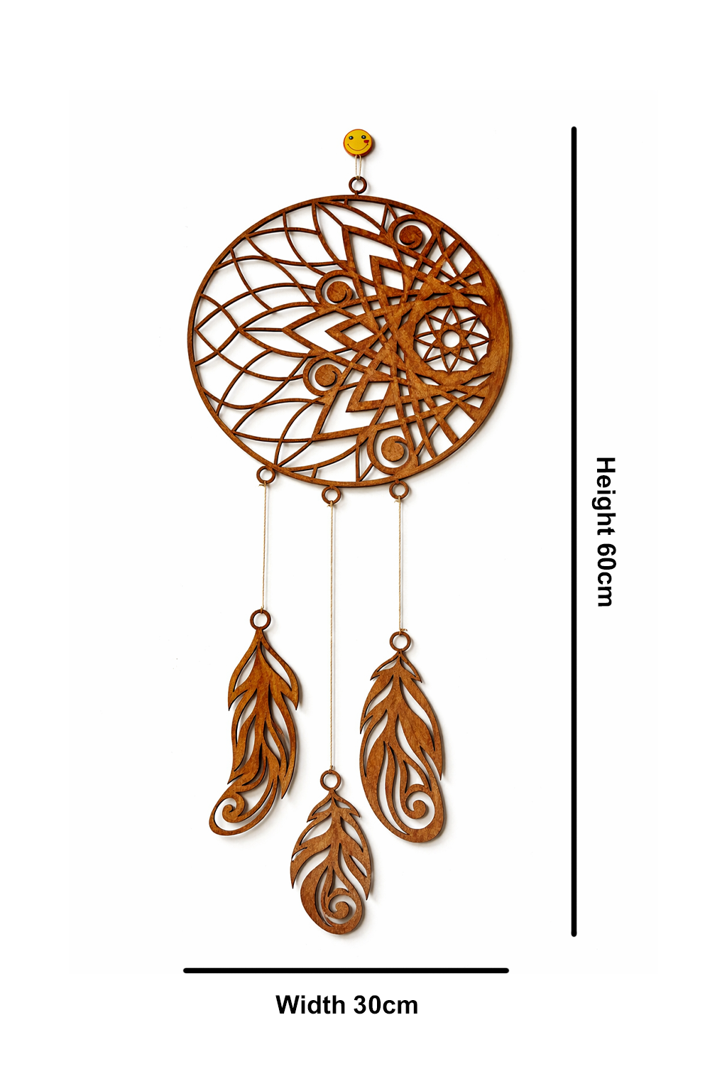 Wooden Dreamcatcher Wall Hanging