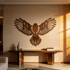 Wooden Eagle Wall Art