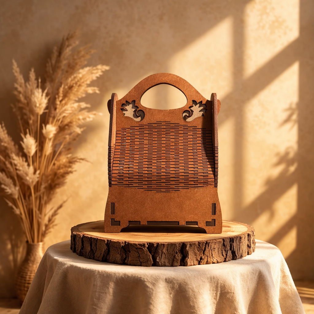 Wooden Handbag