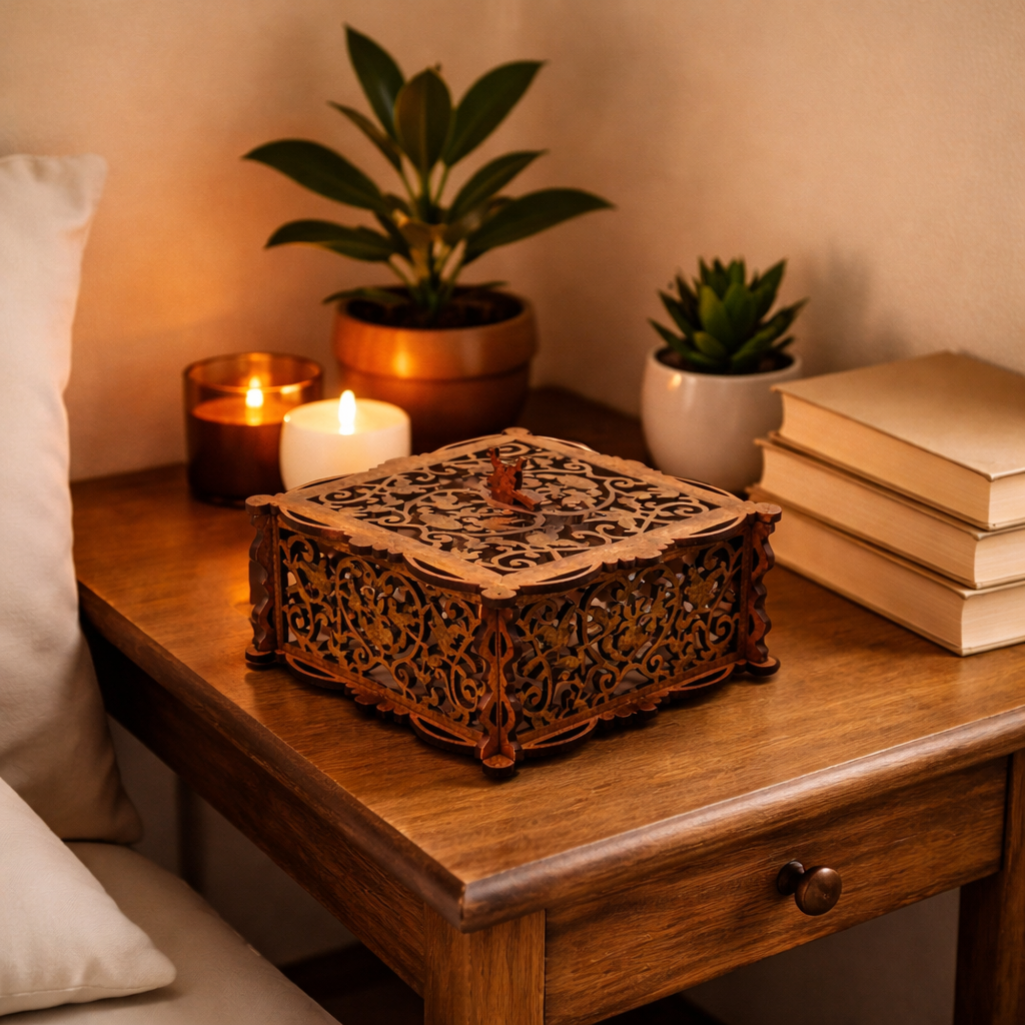 Wooden Jewellery Box