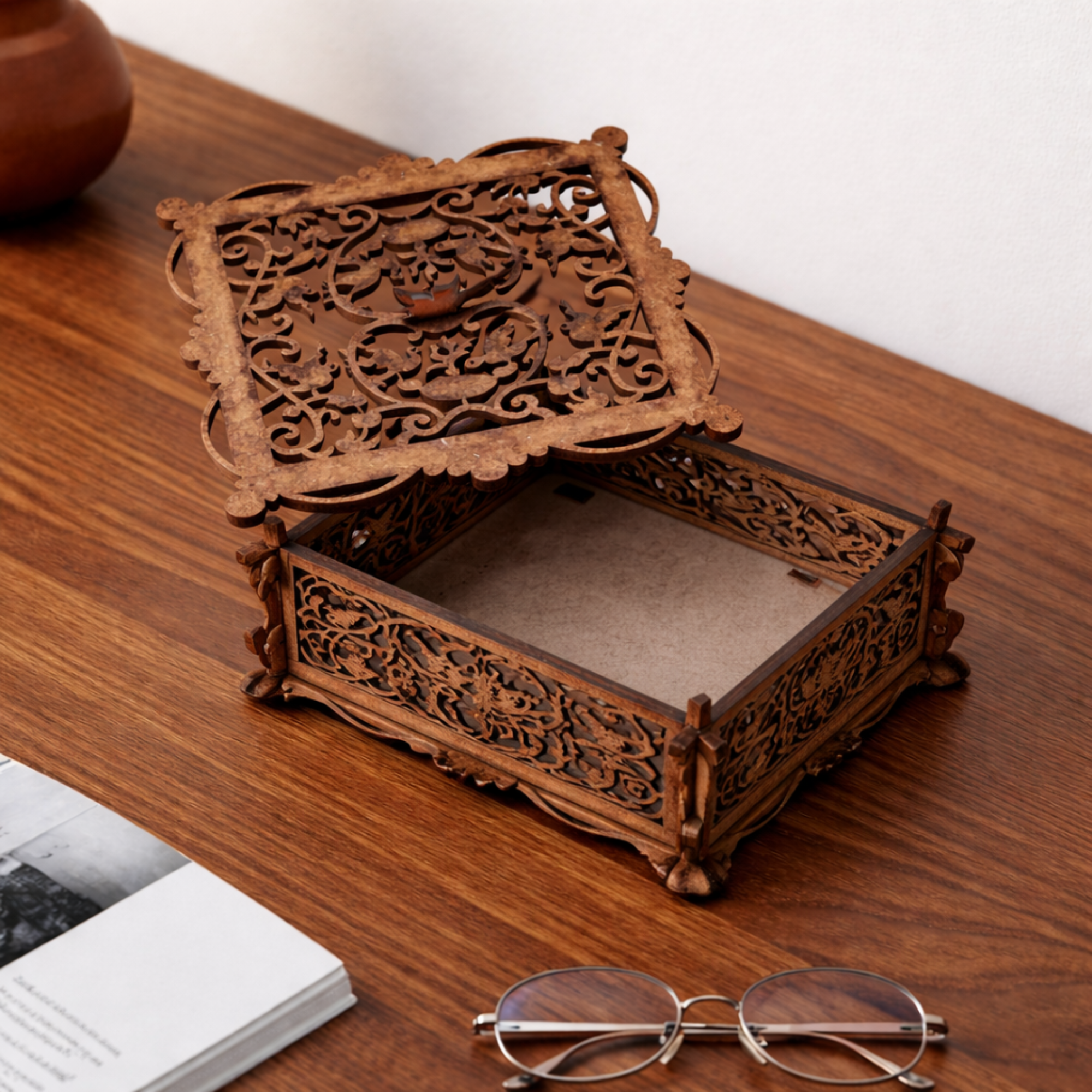 Wooden Jewellery Box