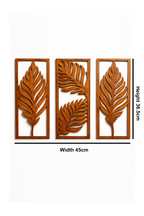 Wooden Leaf Frame Set