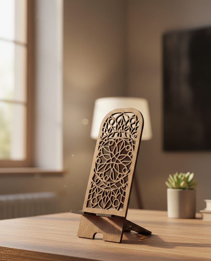 Wooden Mobile Stand