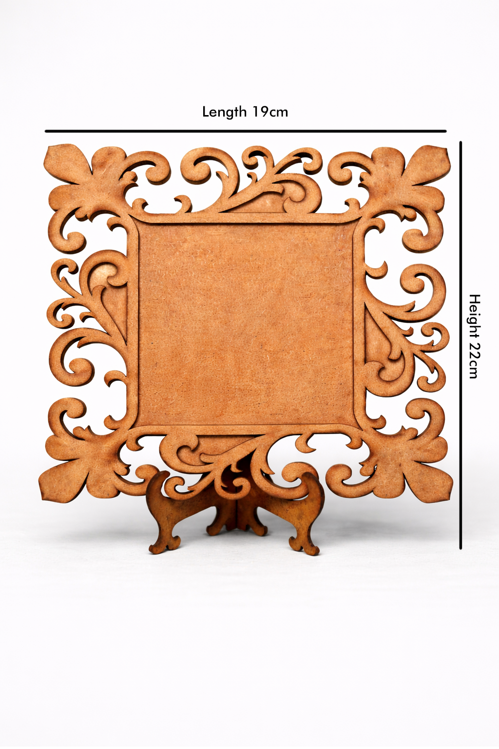 Wooden Square Photo Frame