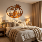 Wooden Swan Wall Frame