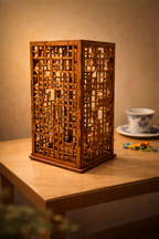 Wooden Table Lamp