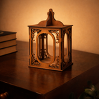 Wooden Vintage Glow Table Lamp