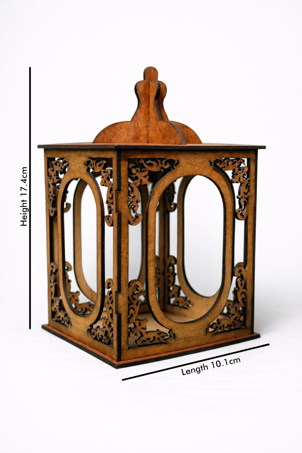 Wooden Vintage Glow Table Lamp
