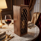 Wooden Wine Bottle Box