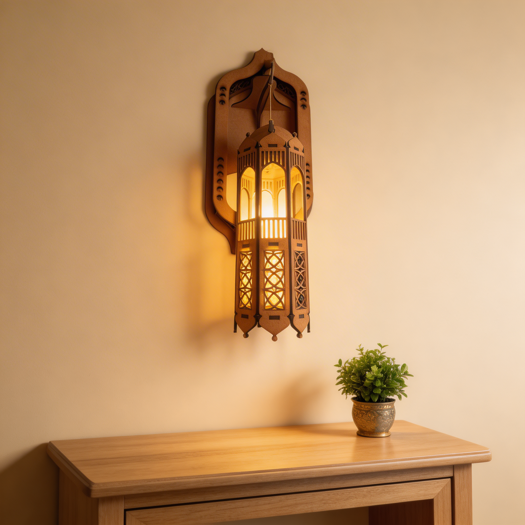 Wooden Jharokha Wall Décor